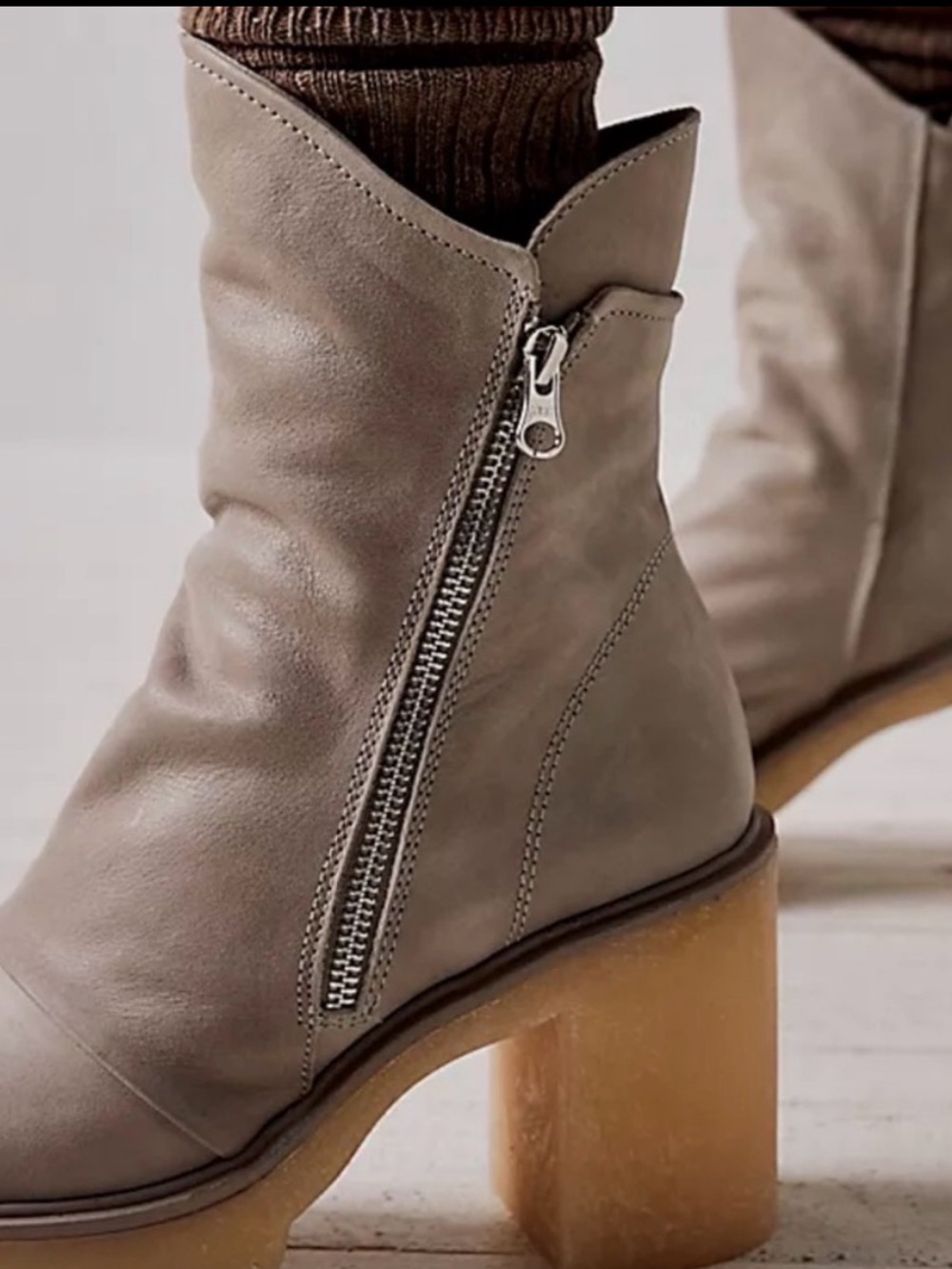 Free People Chucky Heel Boots